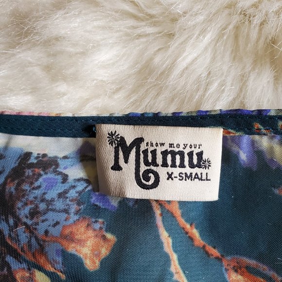 Show Me Your MuMu Red Rocks Bell Sleeve Romper XS - Picture 10 of 16